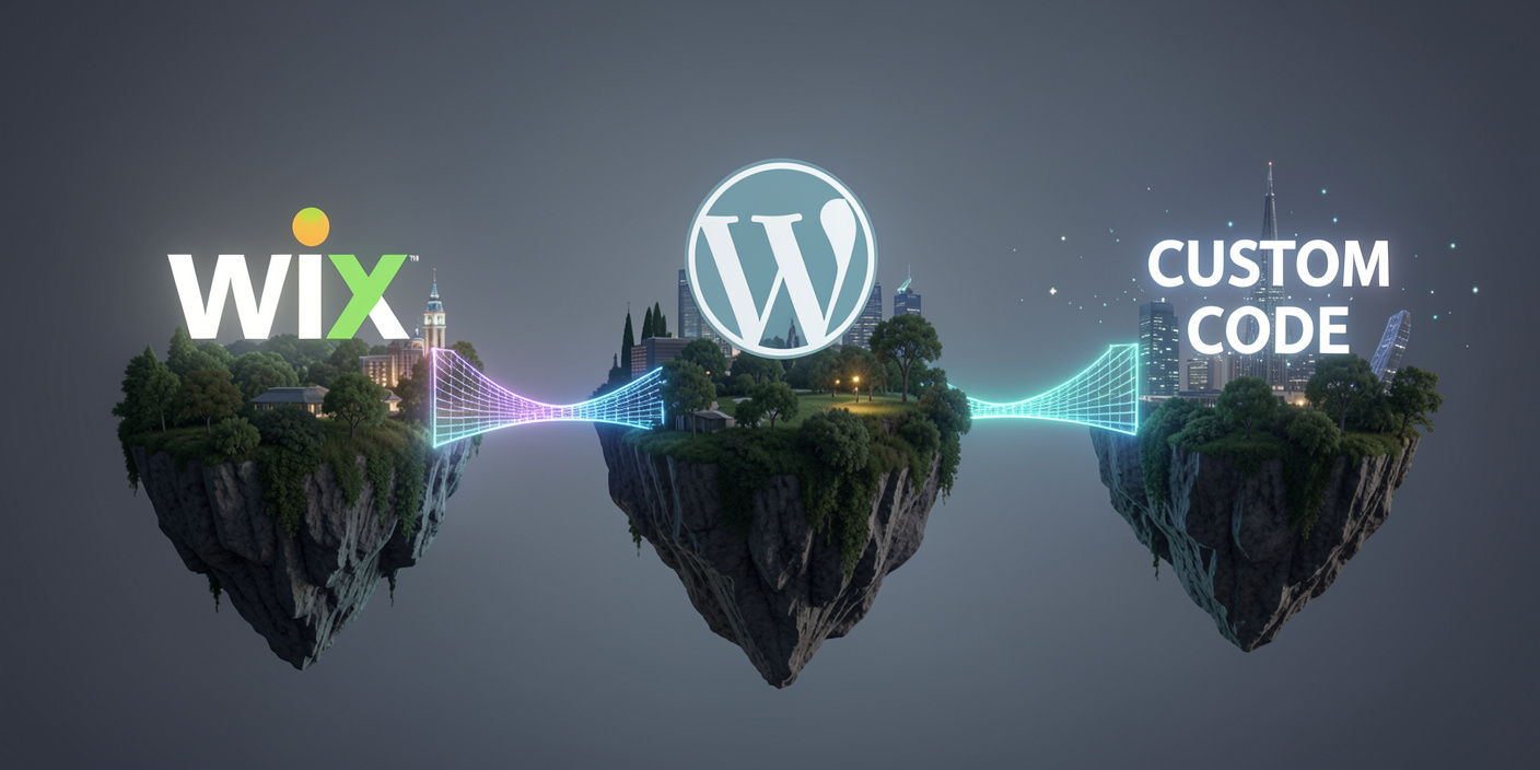 Wix, WordPress or Custom Development? Which One Fits Your Business